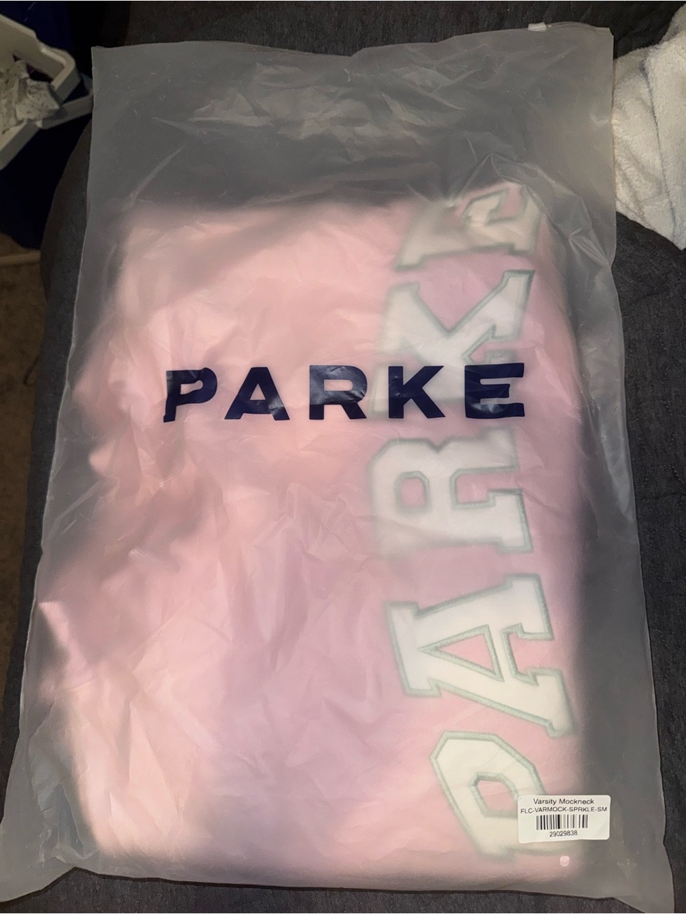 PARKE Sprinkle Pink Crewneck Sweater - Women's Scoop/Crew